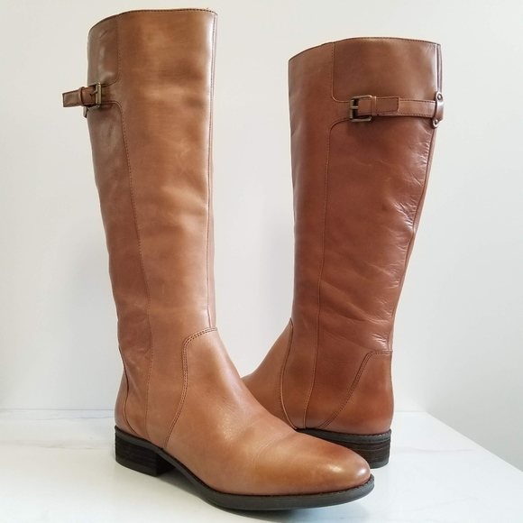 Sam Edelman Shoes - Sam Edelman Patton Tan Knee High Riding Tall Boots